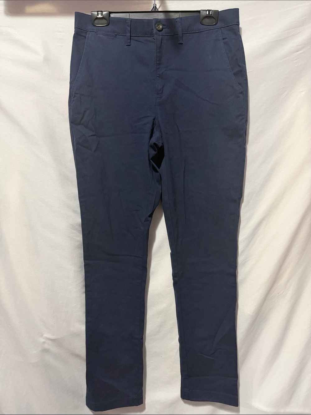Amazon Essentials Men's Navy Chino Pants